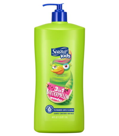 Suave Kids 3 In 1 Watermelon 1.18L