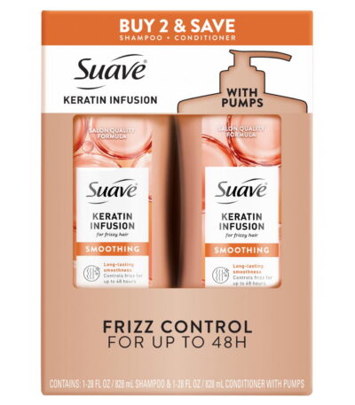 Suave Professionals Keratin Infusion Smoothing Shampoo 28 fl oz