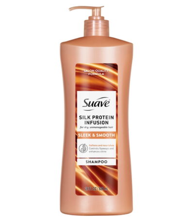 Suave Silk Protein Infusion Sleek and Smooth Shampoo 28 fl oz