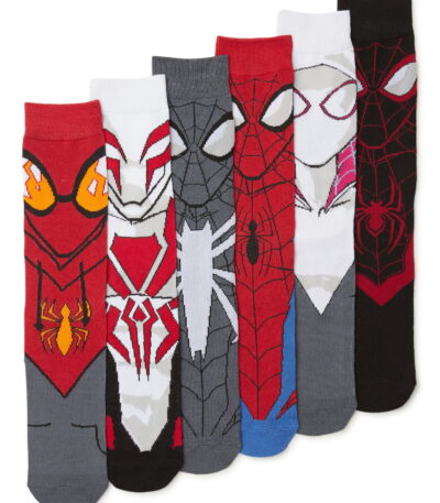 Spider-Man Socks 6-Pack