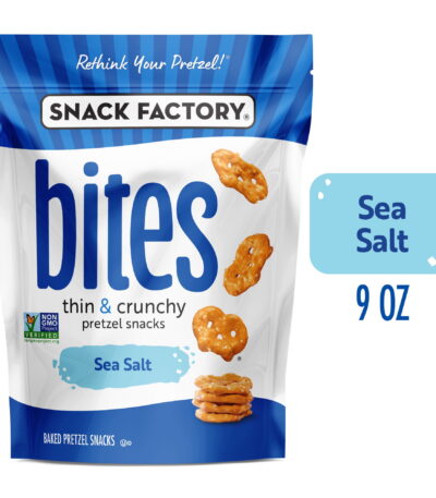 Snack Factory Pop'ums Sea Salt Pretzel Snacks