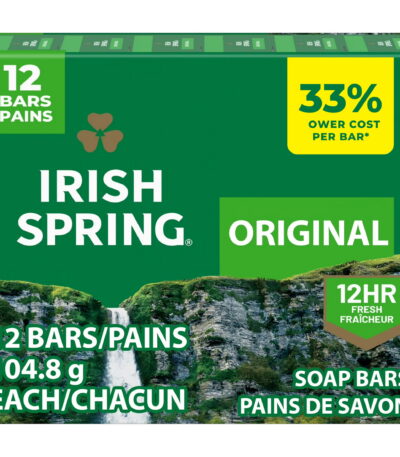 Irish Spring Bar Soap 12-Pack