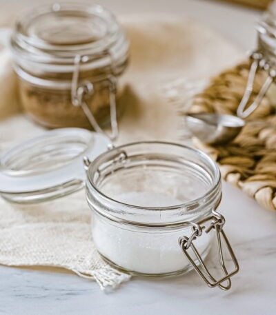 Idea Kitchen Glass Jar With Clear Lid
