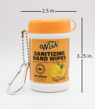 Wish Multipurose Lemon Cleaning Wipes 100 ct