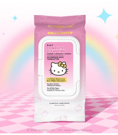 The Crème Shop Winnie The Pooh 3-in-1 Complete Cleansing Wipes