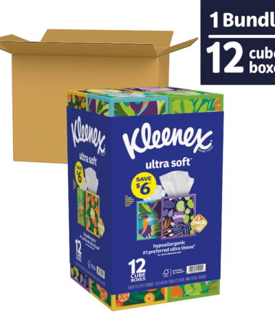 Kleenex Cube Boxes 12-Pack