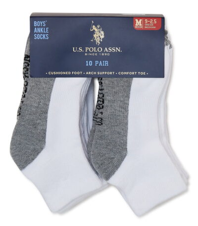 U.S Polo Socks Mens 10 Pairs
