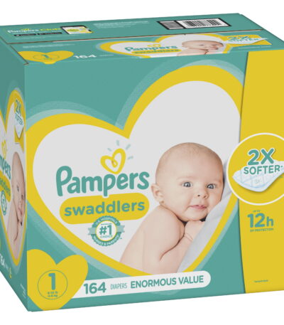 Premium diapers 1 (164 ct)