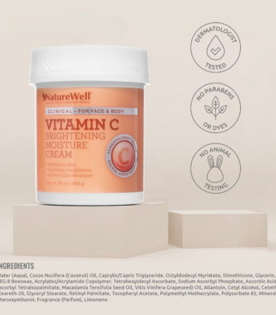 Naturewell Vitamin C Cream 16 oz