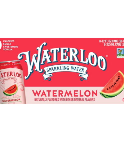 Waterloo Sparkling Water- Watermelon 8-Pack