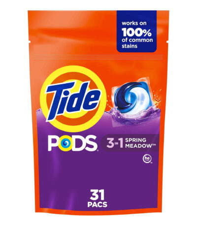 Tide PODS Liquid Laundry Detergent Pacs, Spring Meadow
