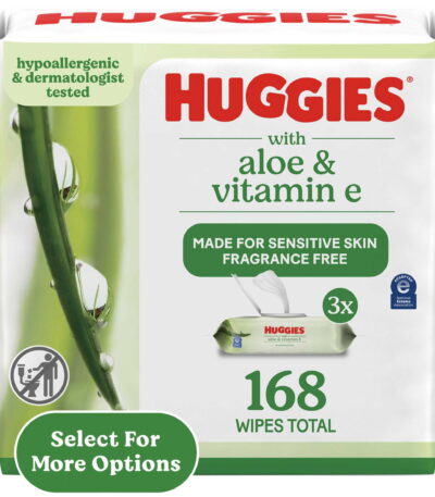 Huggies 560 Wipes Natural Care