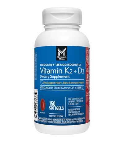 Member's Mark Vitamin k2 + D3
