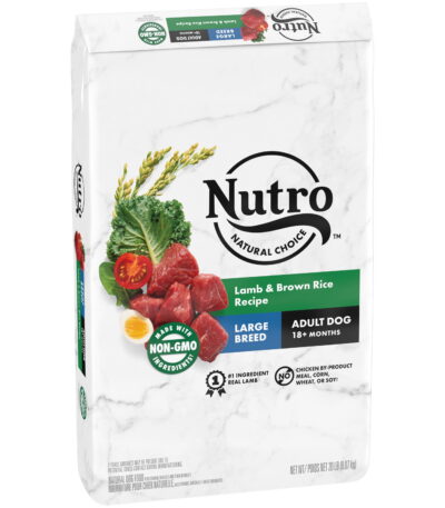Nutro Natural Choice Adult Large Breed Dry Dog Food Brown Rice Recipe lb 36 lb