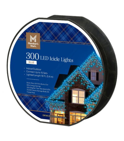 Members Mark Icicle Lights 300 ct