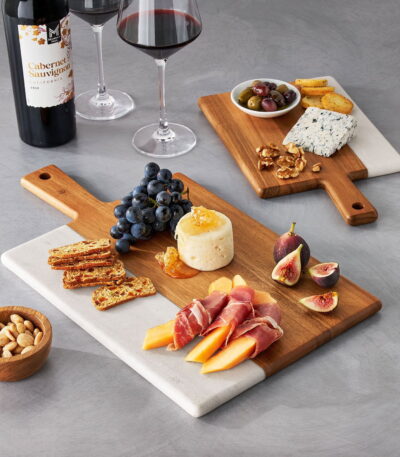 Member's Mark Acacia Wood and Marble Serving Board
