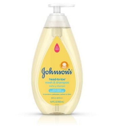 Johnson S Head-To-Toe Wash & Shampoo (33.8 fl oz)