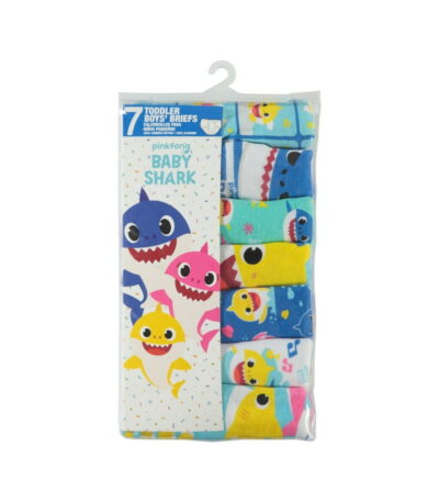 Toddler Boys' 7-Pack Sharks Printed Briefs