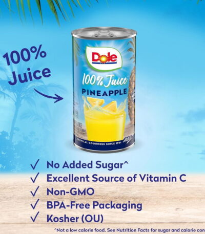 Nature's Nectar 100% Pineapple Juice 6-Pack