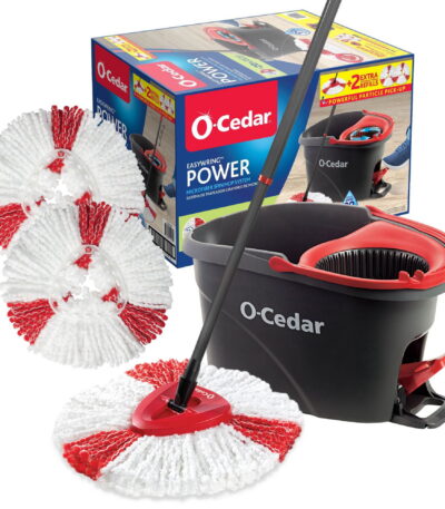 O-Cedar EasyWring Power Microfiber Spin Mop