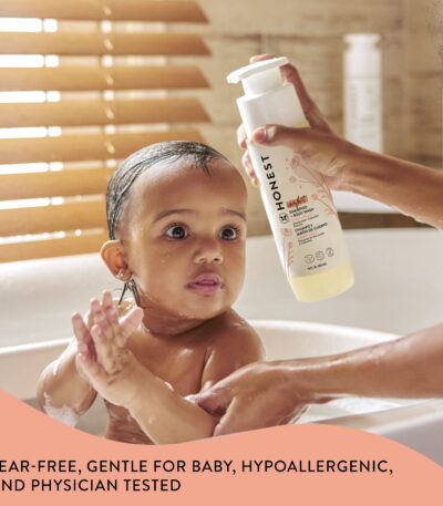 The Honest Company Baby Shampoo + Body Wash Sweet Cream oz