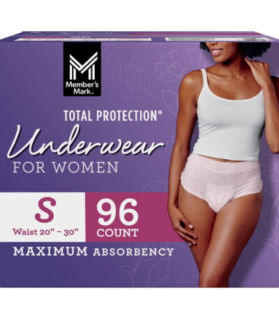 Member's Mark Total Protection Underwear for Women