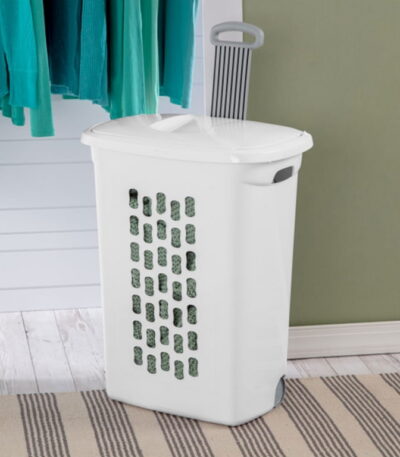 Sterilite Laundry Hamper White