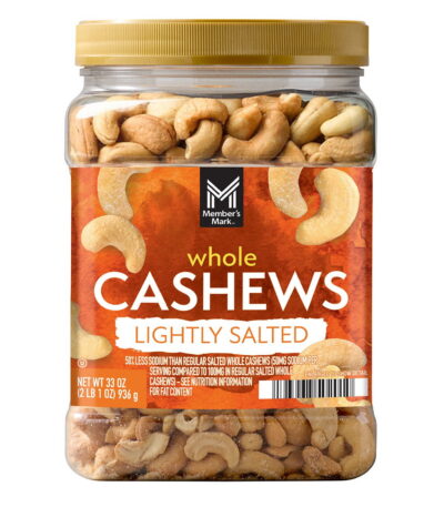 Members Mark Whole Cashews 33 oz