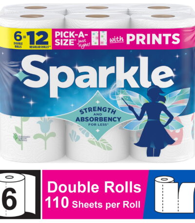Sparkle Paper Towels 3=9