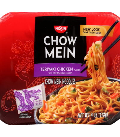 Nissin Microwavable Chow Mein Teriyaki Beef Flavor 4 oz
