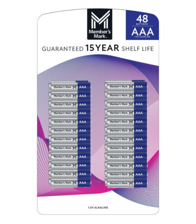 Member's Mark AAA Batteries 48-Pack