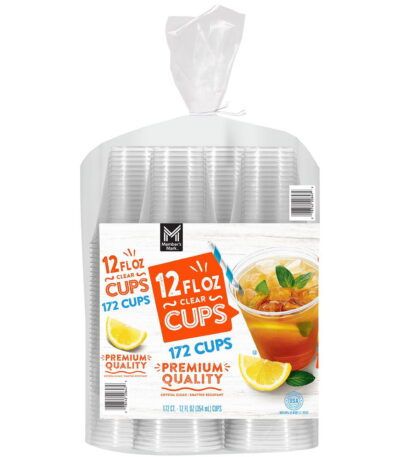 Member's Mark Clear 12 oz. Plastic Cups (172 ct.)