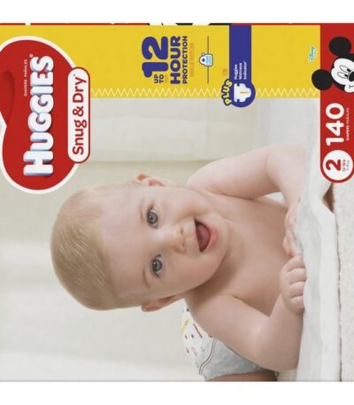 Huggies Snug & Dry Diapers -Size 1 (128 ct)