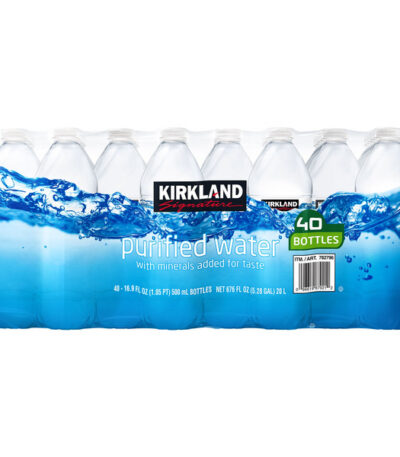 Kirkland Signature Purified Water 16.9 fl oz Bottle (40 ct)