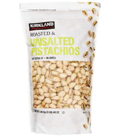 Kirkland Unsalted Pistachios 48 oz