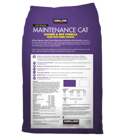 Kirkland Signature Super Premium Maintenance Cat Food 25 lb