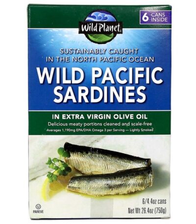 Wild Planet Wild Pacific Sardines 6 ct