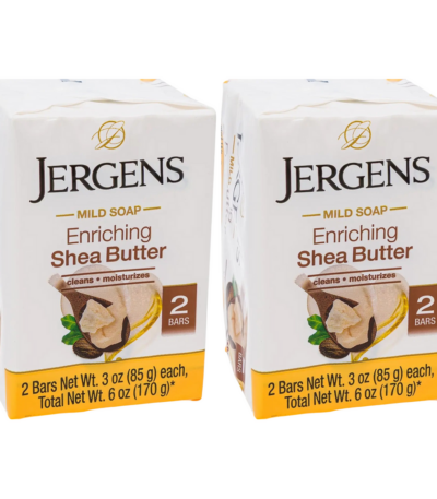 Jergens Shea Butter Soap Bar 4-Pack