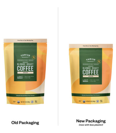 Thrive Market Blonde Roast Coffee 12 oz