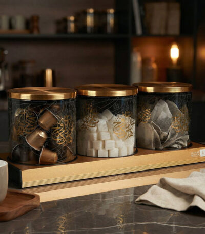 Tahari home 3-piece nesting canister set